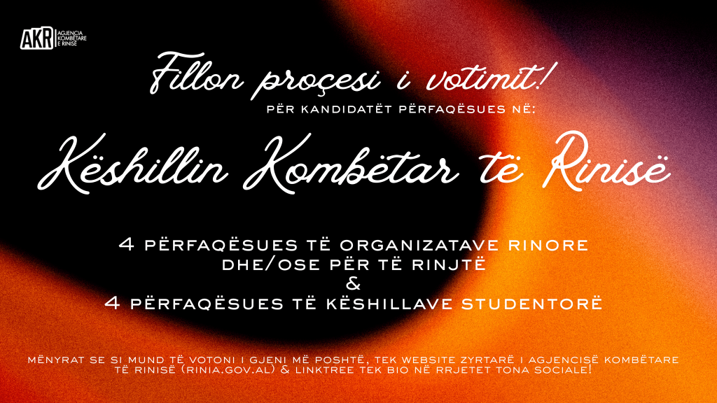 Fillon proçesi i votimit për anëtarët e Këshillit Kombëtar të Rinisë