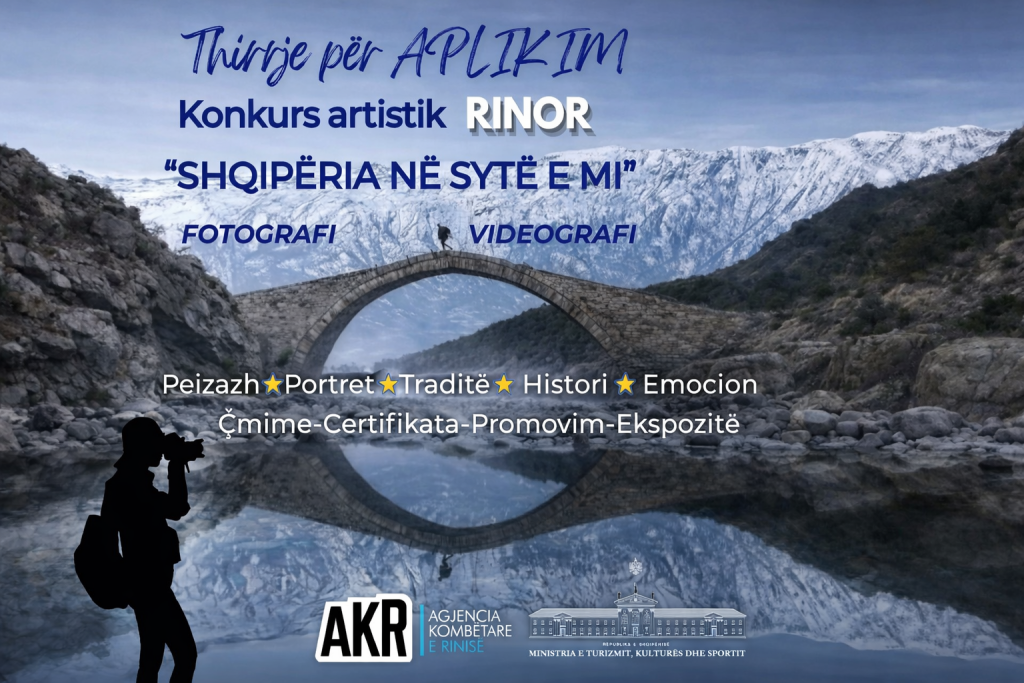 Thirrje për Aplikim: Konkurs Artistik Rinor “Shqipëria në sytë e mi”