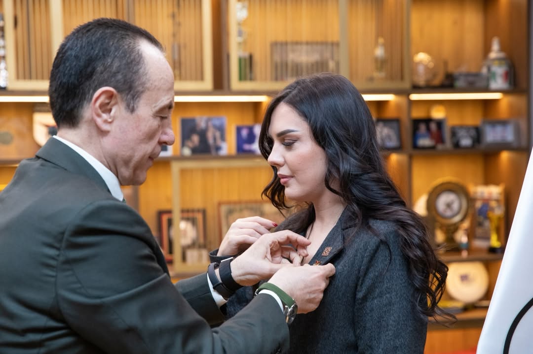 Presidenti i Komitetit Olimpik Kombëtar Shqiptar, z. Fidel Ylli, priti në një takim në zyrën e t (13)