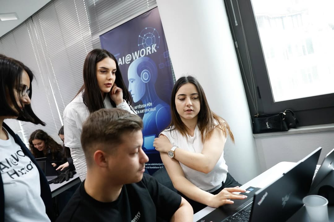 🚀 AI@Work Hackathon 🤖💡Agjencia Kombëtare e Rinisë vijon të mbështesë iniciativa që fuqizojnë (11)
