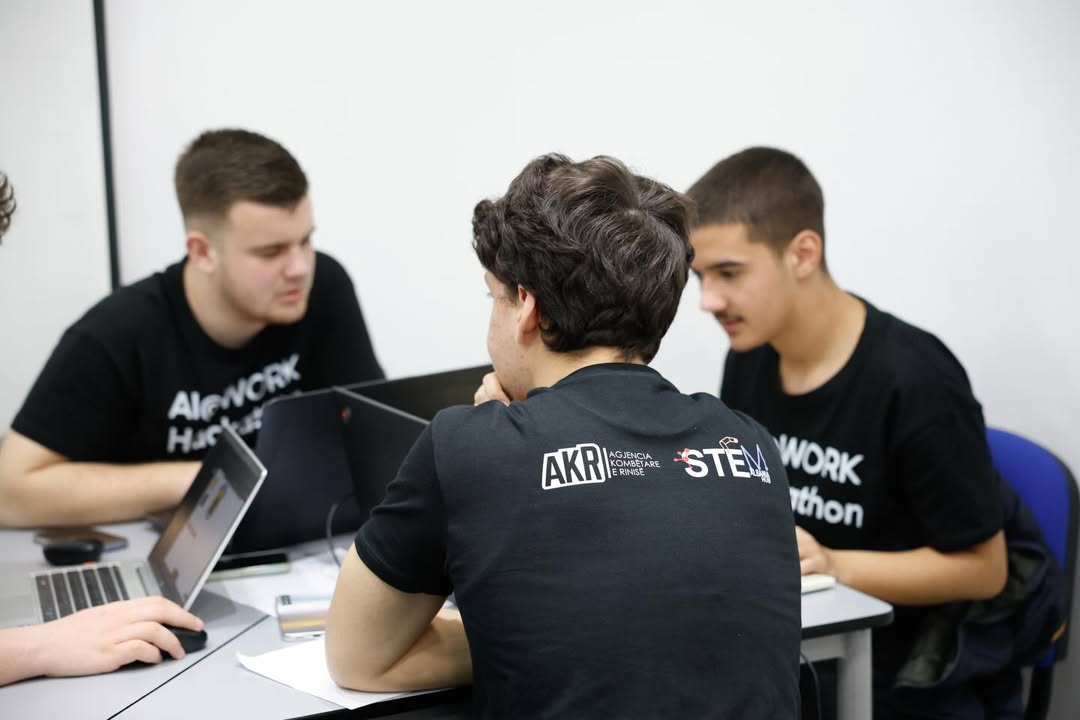 🚀 AI@Work Hackathon 🤖💡Agjencia Kombëtare e Rinisë vijon të mbështesë iniciativa që fuqizojnë (13)