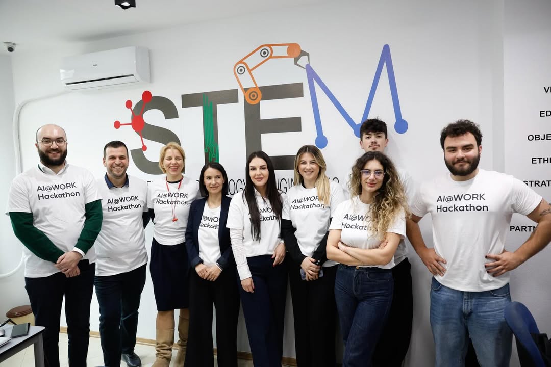 🚀 AI@Work Hackathon 🤖💡Agjencia Kombëtare e Rinisë vijon të mbështesë iniciativa që fuqizojnë (16)