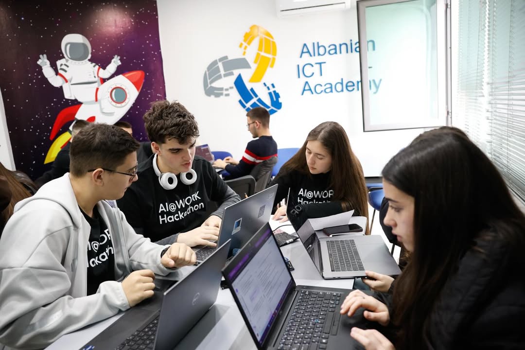 🚀 AI@Work Hackathon 🤖💡Agjencia Kombëtare e Rinisë vijon të mbështesë iniciativa që fuqizojnë (4)