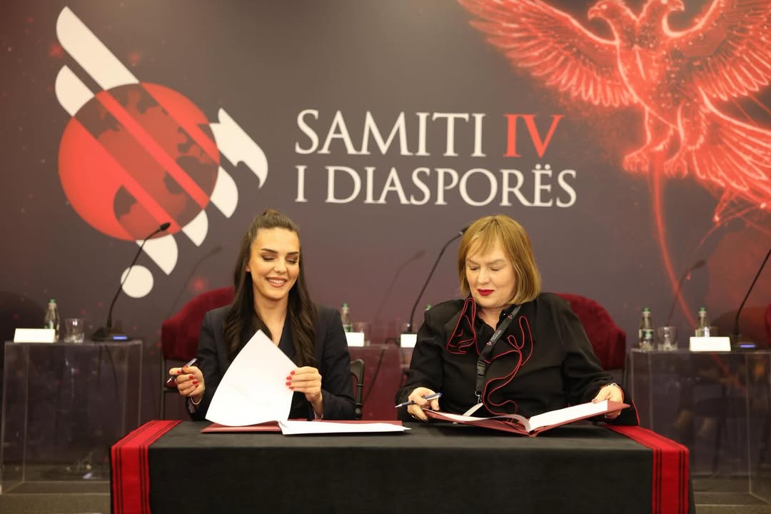 Me shumë entuziazëm, në kuadër të Samitit të IV të Diasporës, nënshkruam marrëveshjen e bashkëpu (1)