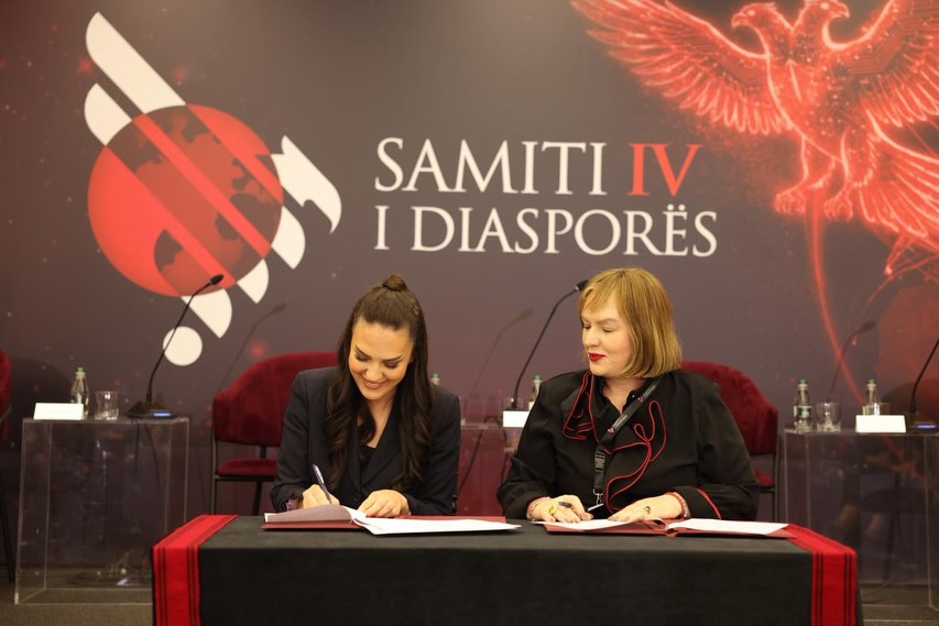 Me shumë entuziazëm, në kuadër të Samitit të IV të Diasporës, nënshkruam marrëveshjen e bashkëpu (2)